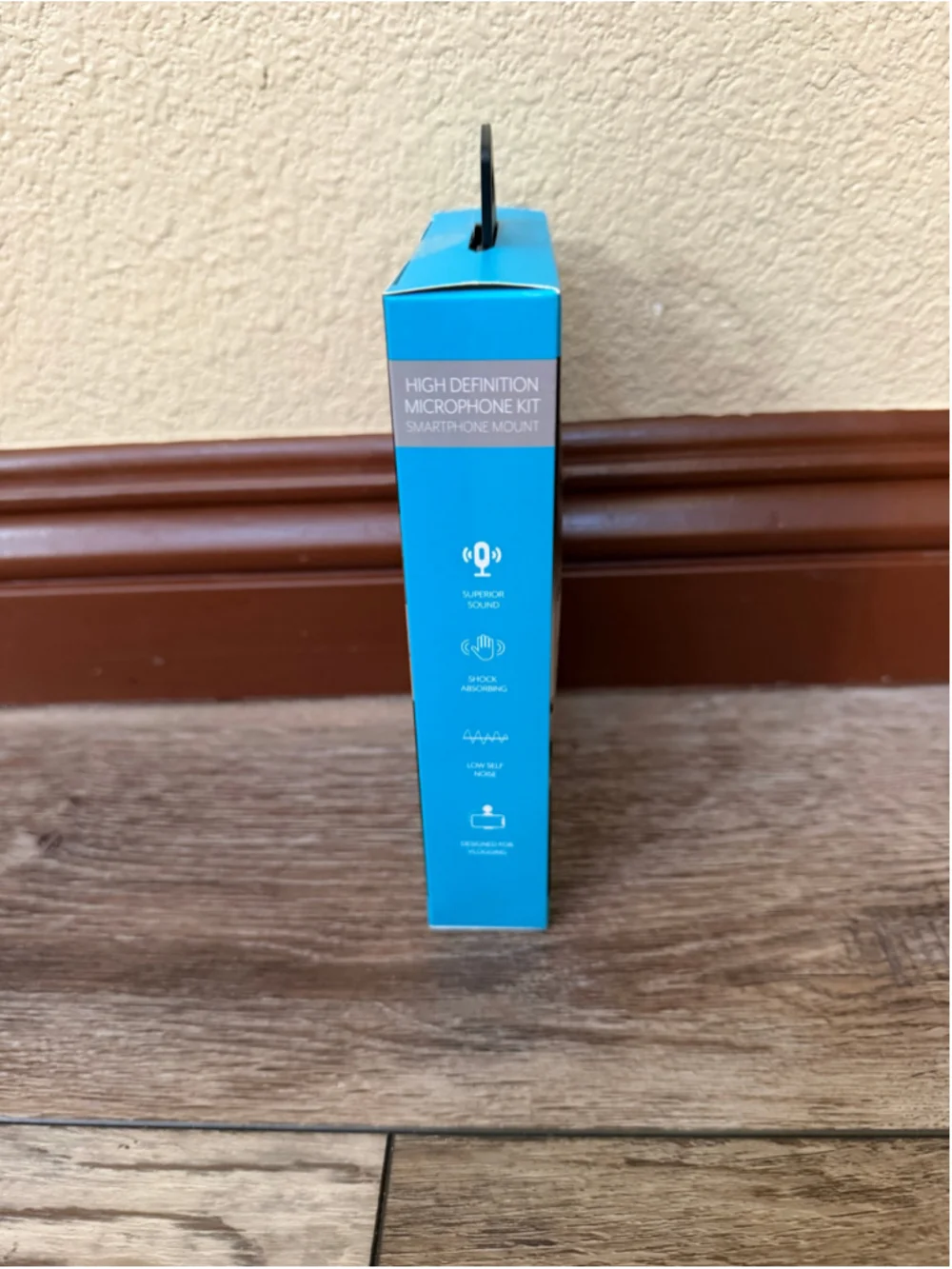 NEW Bower HD Microphone Kit for Smartphones, One Size, Black and Grey